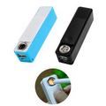 2200 mAh Mini Portable Charger Power Bank With Lighter